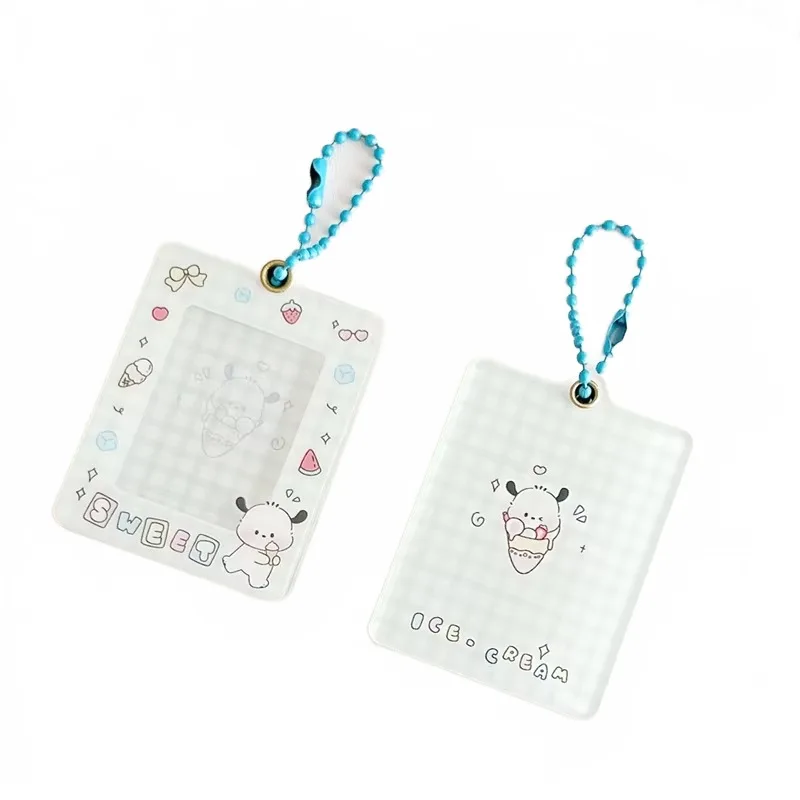 Custom Acrylic Picture Frame Magnetic Photo Frame kpop acrylic photocard holder Stars photo collect card holders