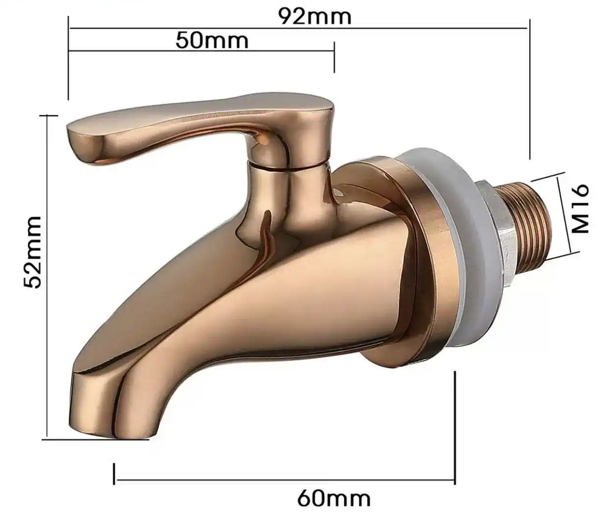 2024 fashion Stainless steel beverage dispenser replacement faucet tap spigot for Glass Jar & Drink Dispenser