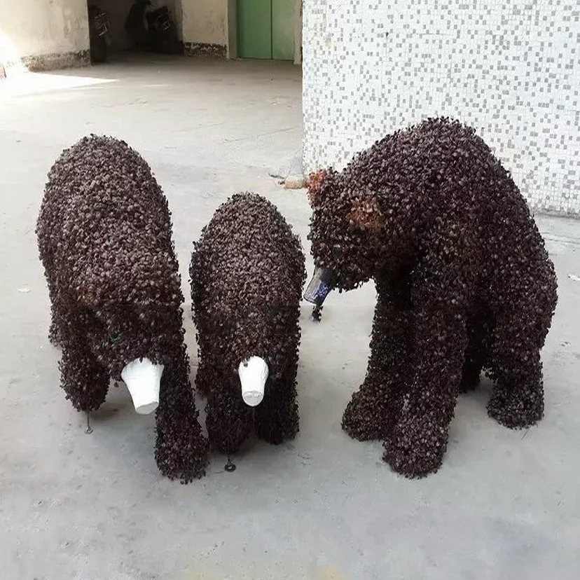  Topiary металлическая рама искусственная Миланская трава животное для украшения
