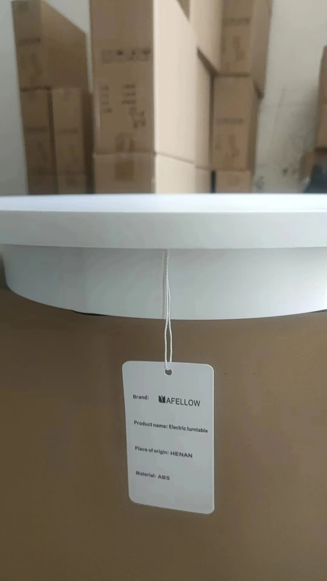 AFELLOW promotion advertising Electric automatic Base 360 Degree rotating display turntable