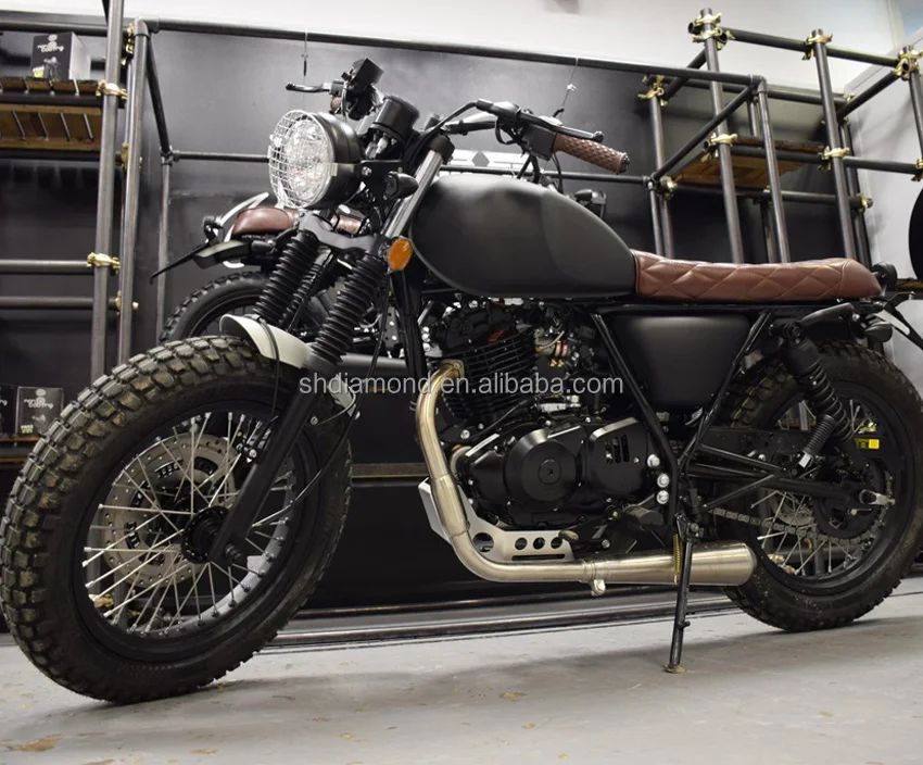 
classic 21hv 250cc scrambler motorfiets EEC/eu4 old school tracker motocicleta 250ml/cm3 caferacer motorcycle 18L big tank ECE 