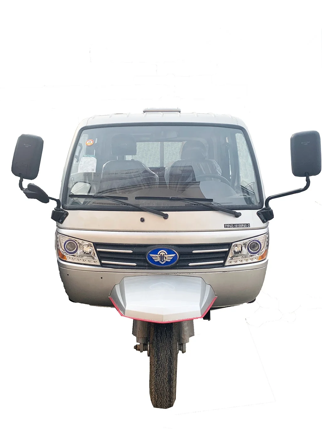 Enclosed agricultural diesel engine tricycle high quality cargo tricycle adult tricycle