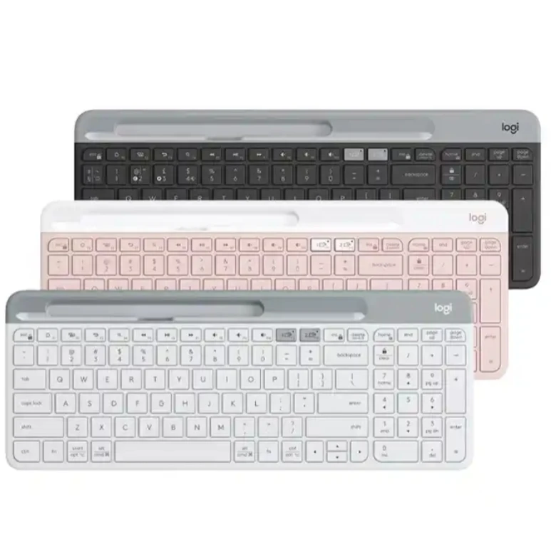Logitech K580 wireless office keyboard, Bluetooth dual-mode connection, iPad keyboard, suitable for office laptops