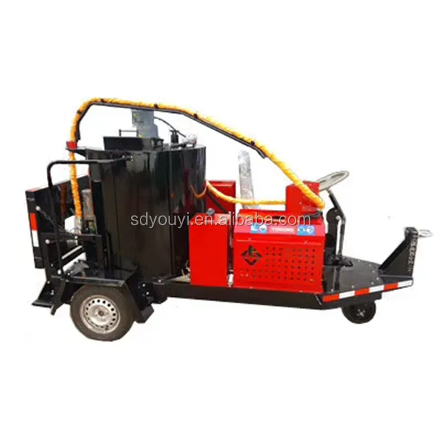 High-power engine yellow Factory R&D Pavement crack filling machine