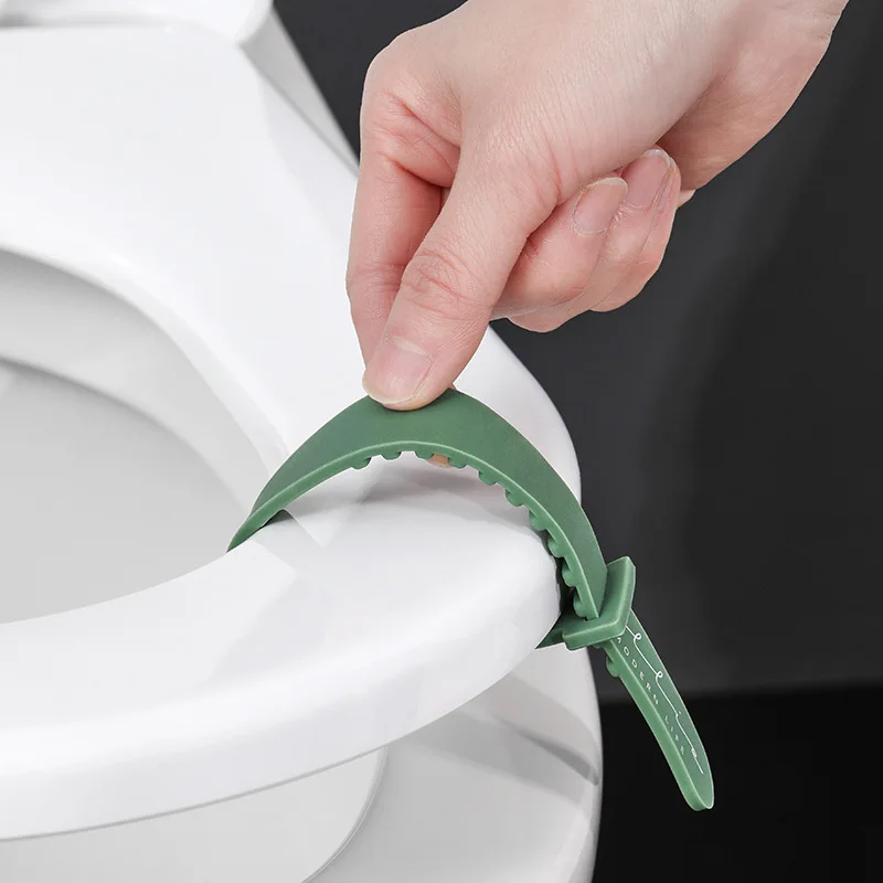 Household Bathroom Products Toilet Handle Handle Lifter Silicone Toilet Lid Lifter