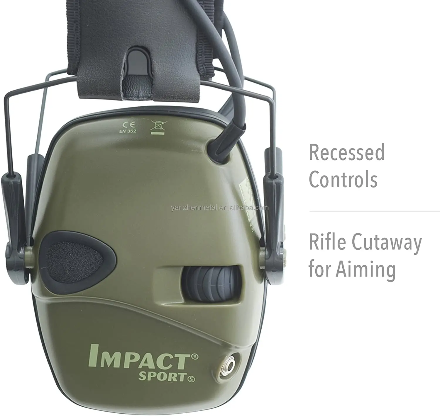 Impact Sport earmuffs earplug