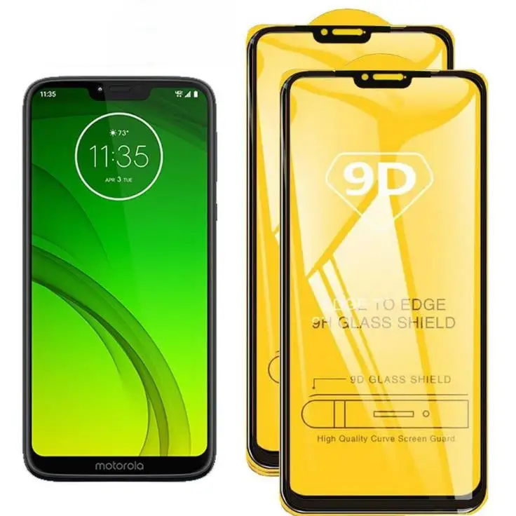 9D Tempered Glass Screen Protector For Motorola Moto G9 Power G9 Play G Fast G8 Plus G8 Play G8 Power Lite Z4