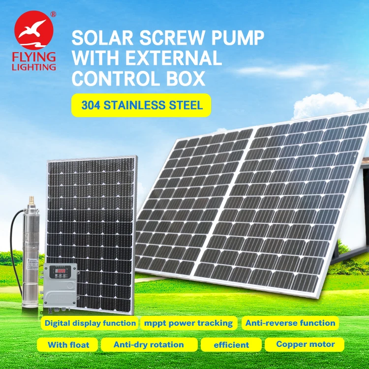 
Home Use High efficiency dc solar pump system 180W 1 cubic meter per hour Max Flow submerged deep well solar water pump 