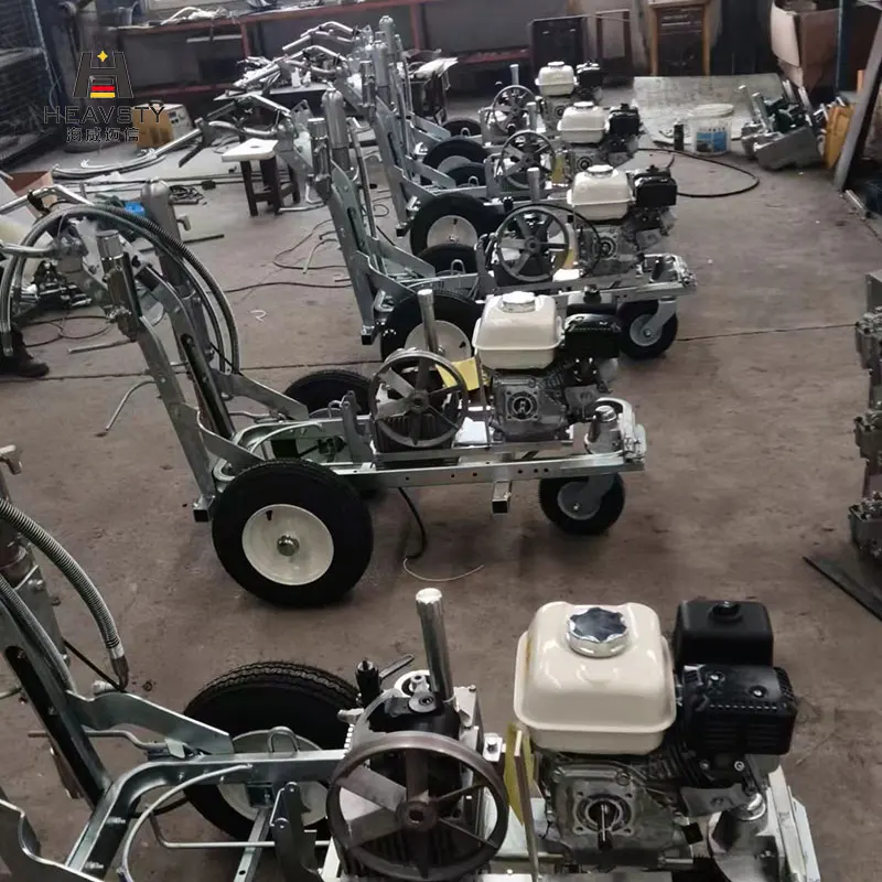 Automatic High Working Efficiency Cold Paint Airless Road Line Marking Pavement Machine