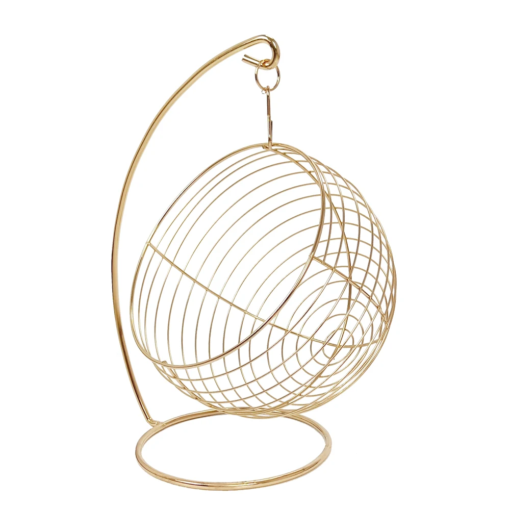 Fashion Design  Tabletop Fruit Basket Metal Wire Storage Basket