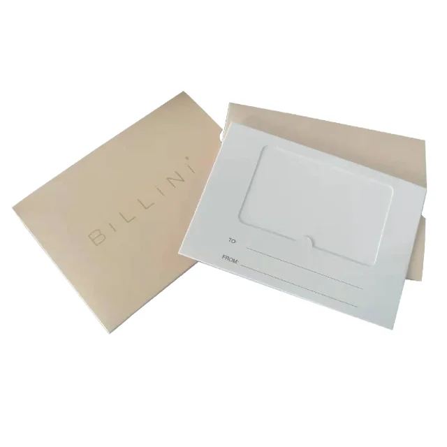 The newest Card Models Wedding cards Creative Latest Gift Voucher full color printing package