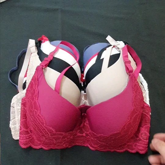 
New Arrival Women Lace Lingerie Fashion Breathable Push Up Lace Underwear 