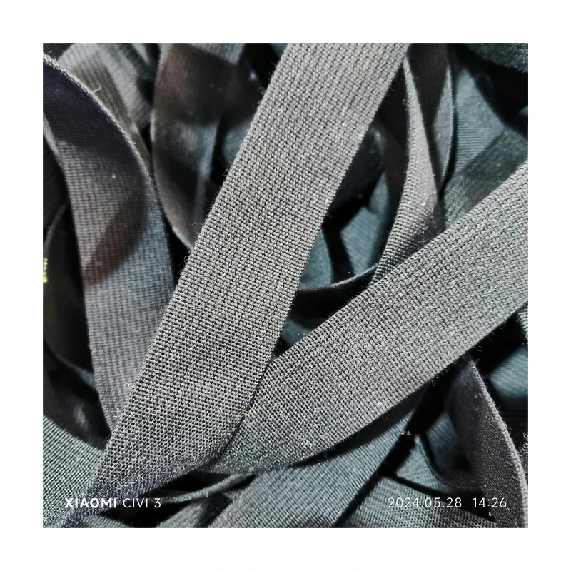 Factory Customization 45mm black intermediate aramid webbing High temperature resistance flame retardancyaramid fiber webbing