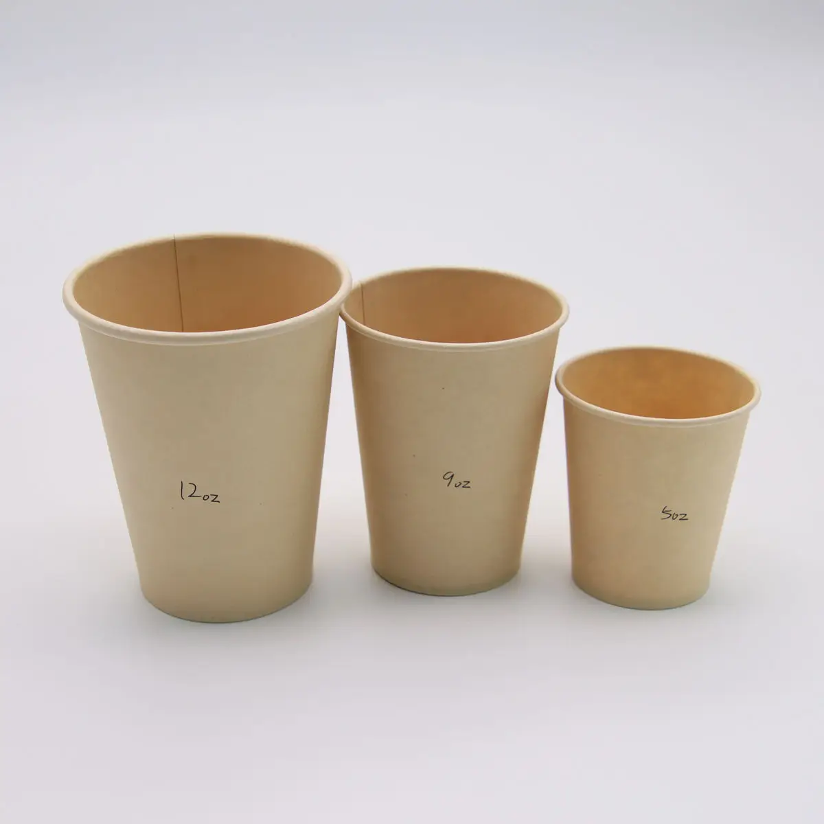 Wholesale Disposable Paper Cup with Lid Thickened Office Drinking Cup in 5 oz 9 oz 12 oz Sizes Made with Premium Materials