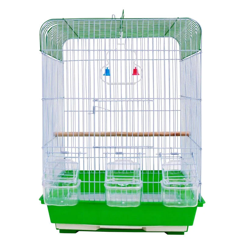 Cages For Birds Finches African Grey Parrot Parakeet Conure Lovebird Canary Pet Wire Bird Cage