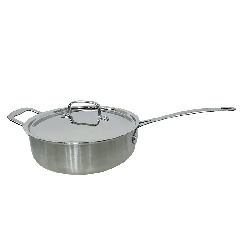 
Hot Sale Chinese Hand Hammered Wok Stainless Steel Handle No Coating Round Bottom Wok Pan Cover Metal Stove Pcs 