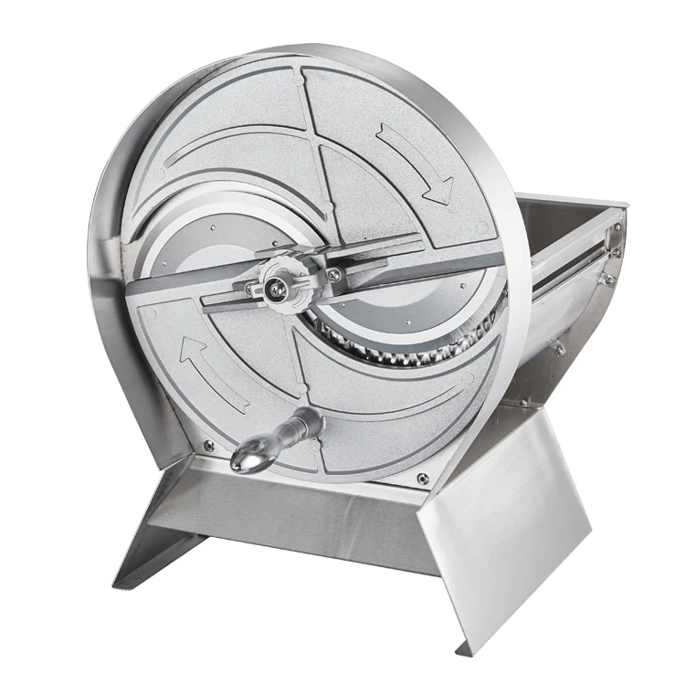 Stainless Steel Banana Chips Slicer Machine with Huge Blades and Rubber Foot Pads
