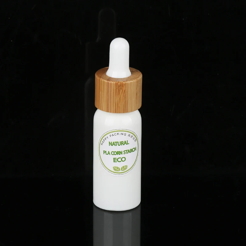 30ml 60ml Empty Eco Plastic Pla Eye Essential Oil Dropper Bottle For Packaging