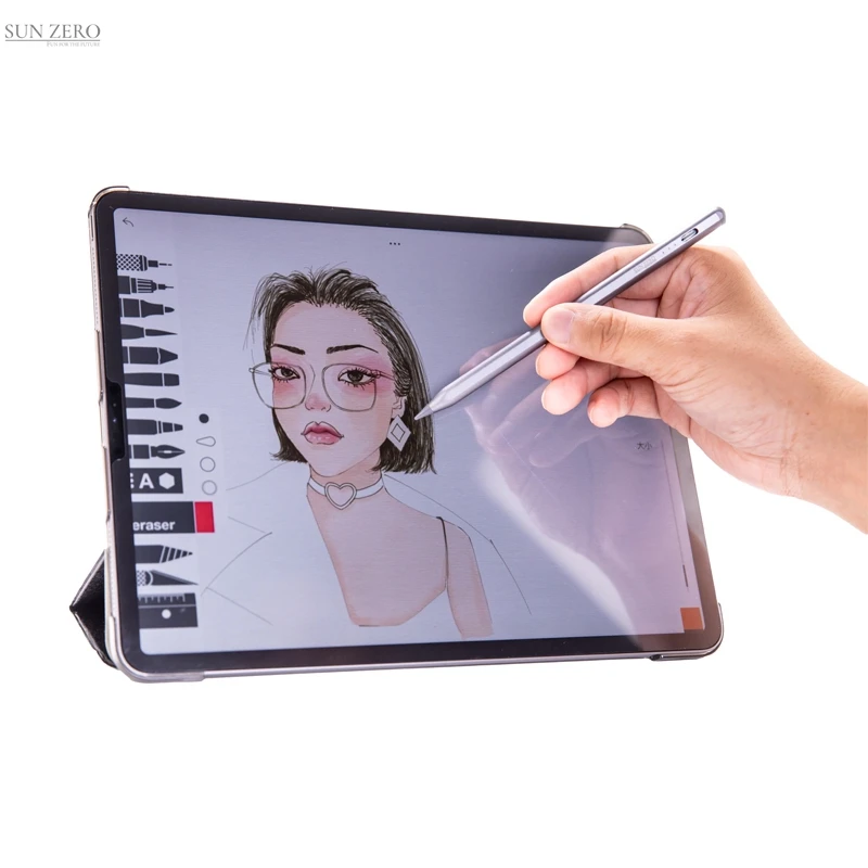 Active stylus, general writing and drawing pen, capacitive stylus
