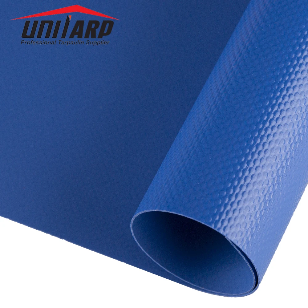 Navy Blue Dark Green 1100dtex Polyester PVC Vinyl 2.9mX50m 610gsm Tarpaulin for Party Tents