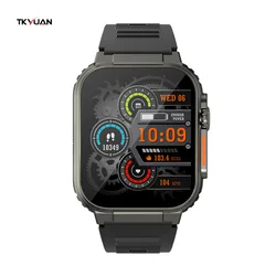TKYUAN Fashion A70 Smart Watches 2023 Full Screen Touch HD Calling Relojes Inteligentes Sport Mens IP67 Display Smart Watch