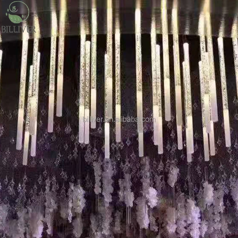 Wedding Supplies Led Ceiling Decorative Lighting Wedding Luminous Bubble Led Strip Ceiling Pendant Light For Ceiling Decoration