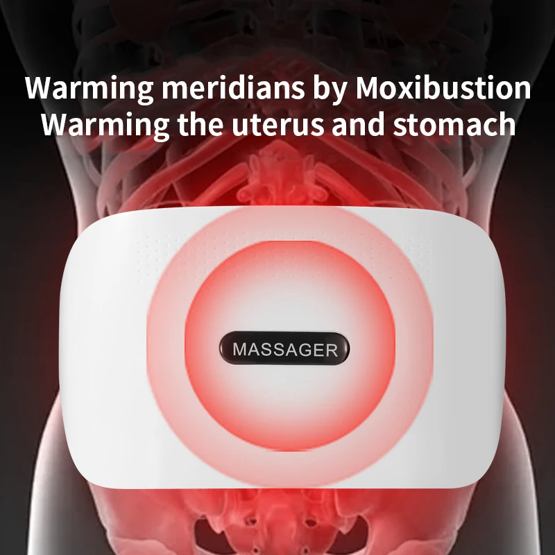 New Bian stone Abdominal massage machine abdomen kneading abdominal massager portable promotes intestinal peristalsis