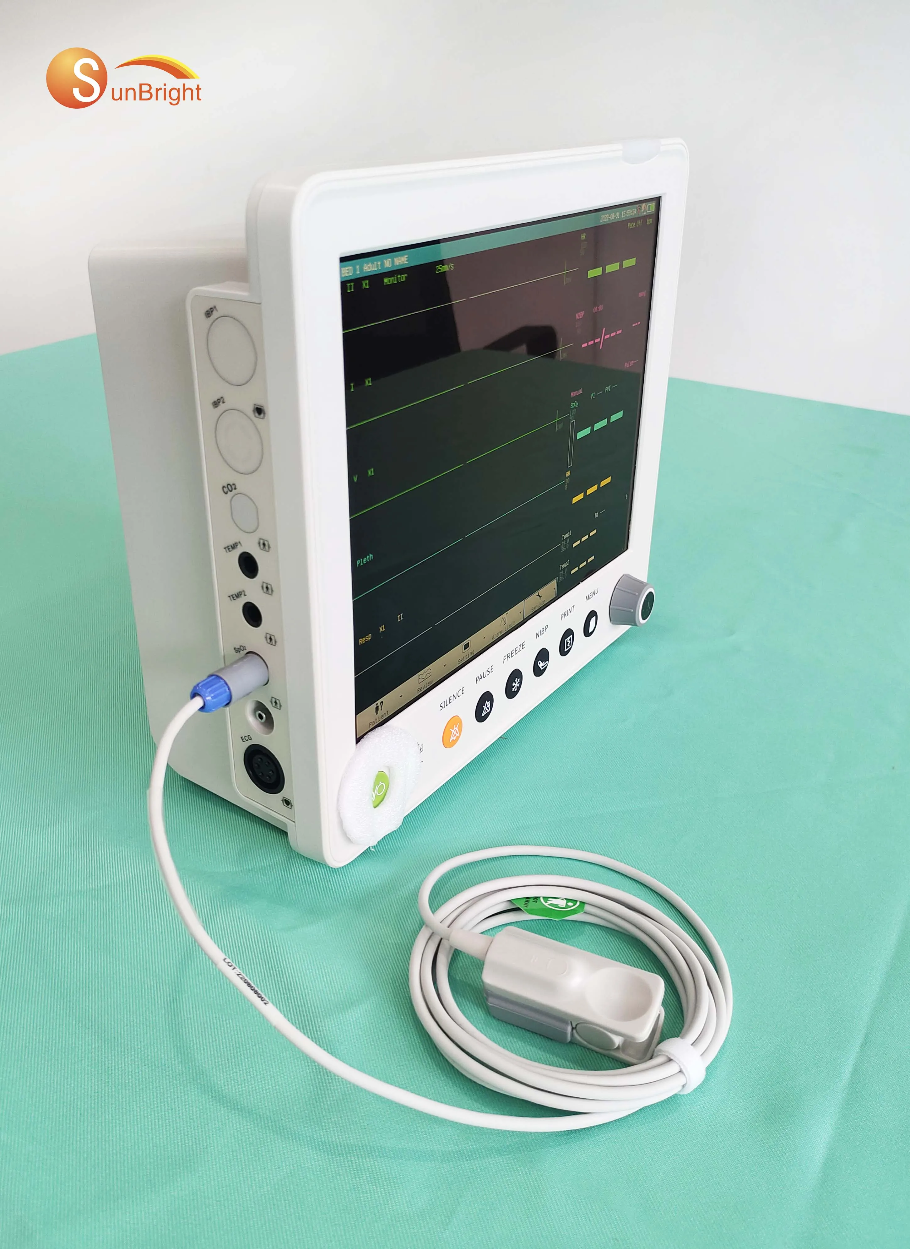 CE high Quality MultiParameter Sun-601S Ecg Veterinary vitals signs machine