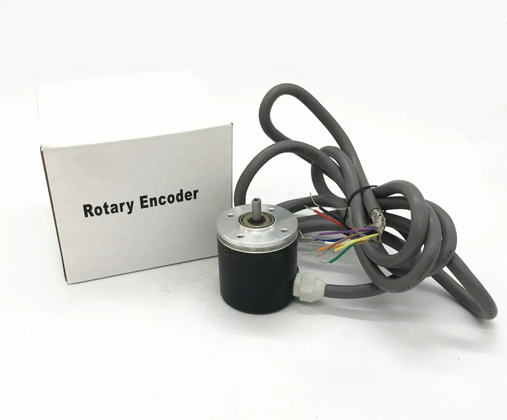 Absolute value sensor 50mm cnc optical encoder custom RS485 ip65 SSI singleturn absolute encoder 8Bits