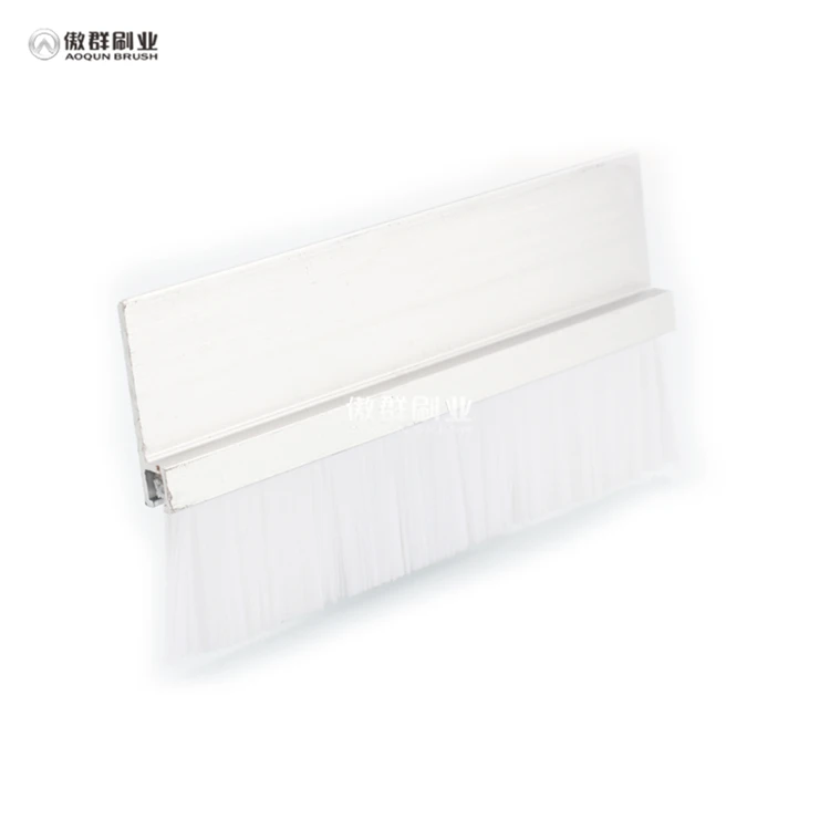 Wholesale Price Customized Sealing Door Cleaning Dust-Proof Aluminum Handle Weather Strip Brush Seals Windows Door
