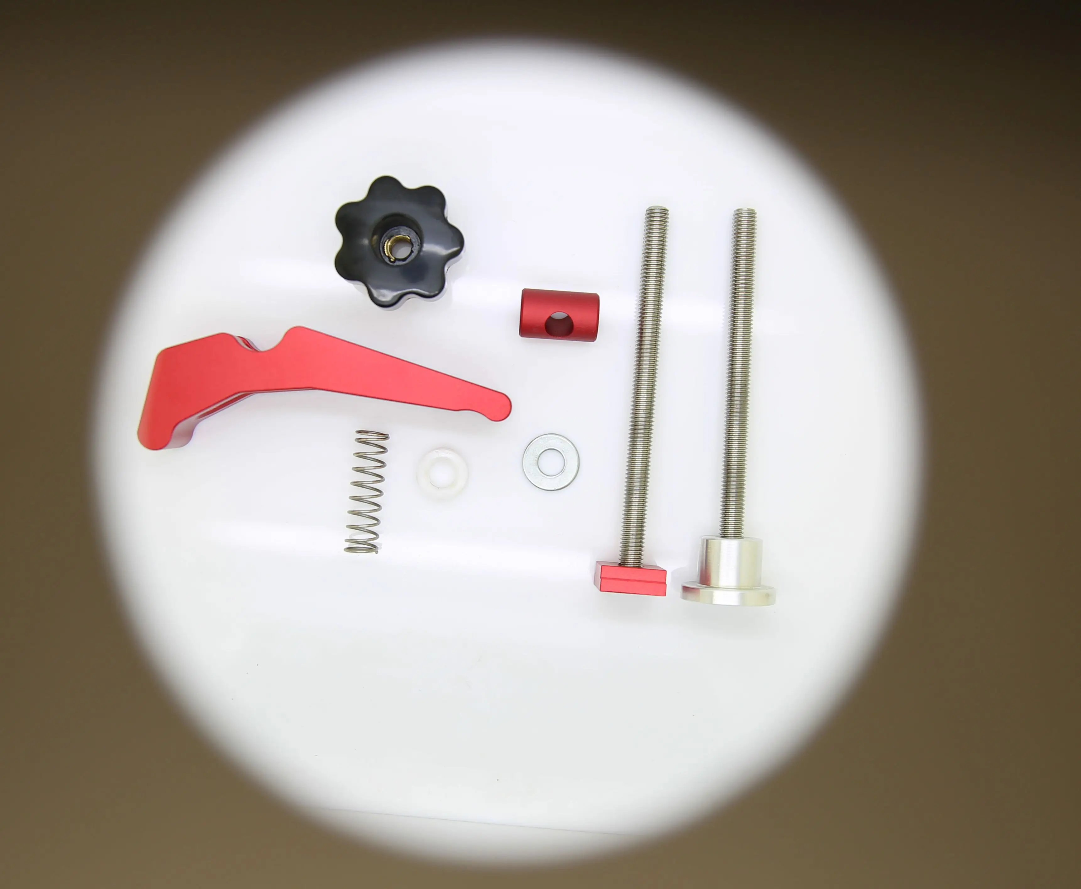 New Quick Acting Hold Down Set T-Slot Clamp T-Track Woodworking For Wood