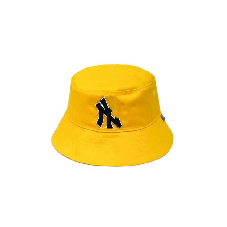 Wholesale Custom New Design Fashion NY Unisex Luxury Fisherman Wide Brim Sun Protective Bucket Hat Cap