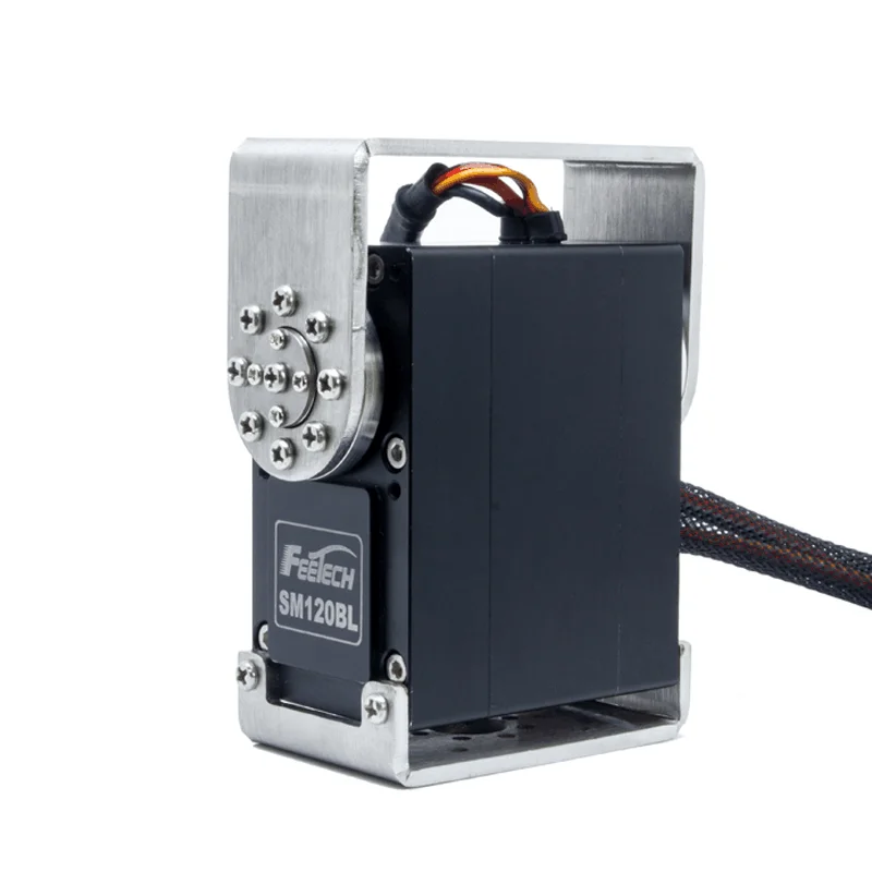 Feetech 24 В 120 кг RS485 Modbus-RTU сервопривод с высоким крутящим моментом металлическая разведывательная рука 360 градусов Радиоуправляемый вертолет большой самолет