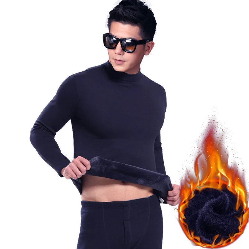 Оптовая продажа, высокое качество, 100% полиэстер, термобелье, необработанная шерсть, фиолетовый цвет, 100%, зимняя терморубашка, комплект нижнего белья для мужчин