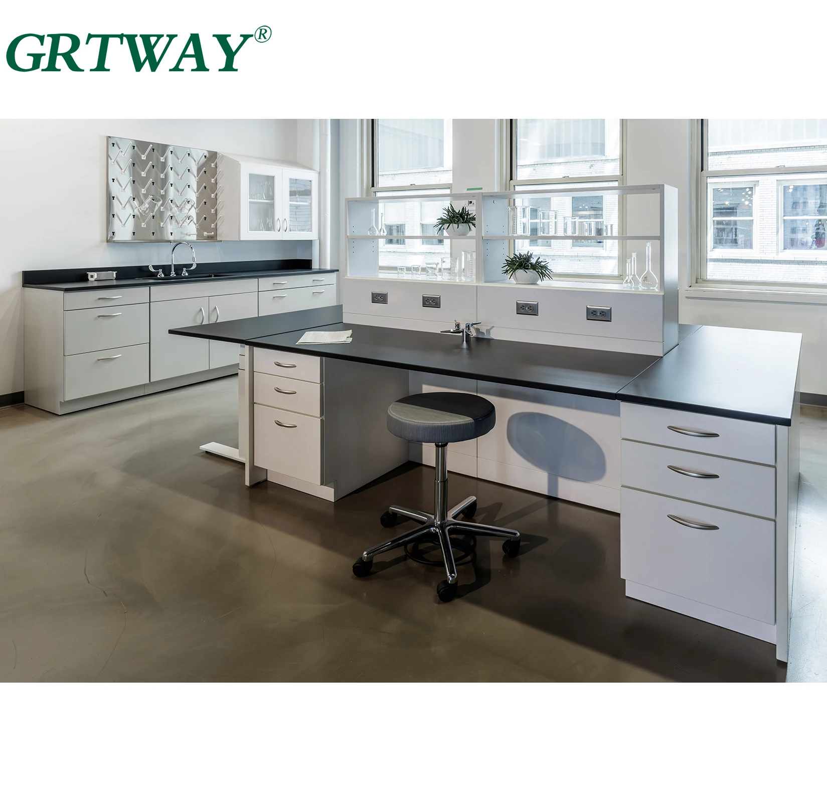 YL139 Hospital Furniture Lab Tables Modern Design One Stop Solution for Furniture Hospital