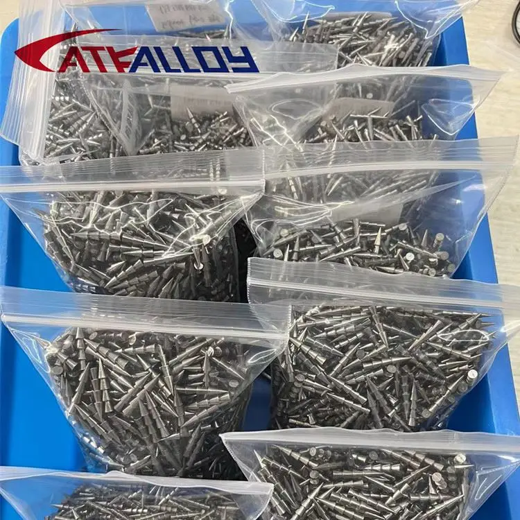 Factory Wholesale Price Tungsten Pagoda Nail Sinker Fishing Weight Tungsten Nail Sinker