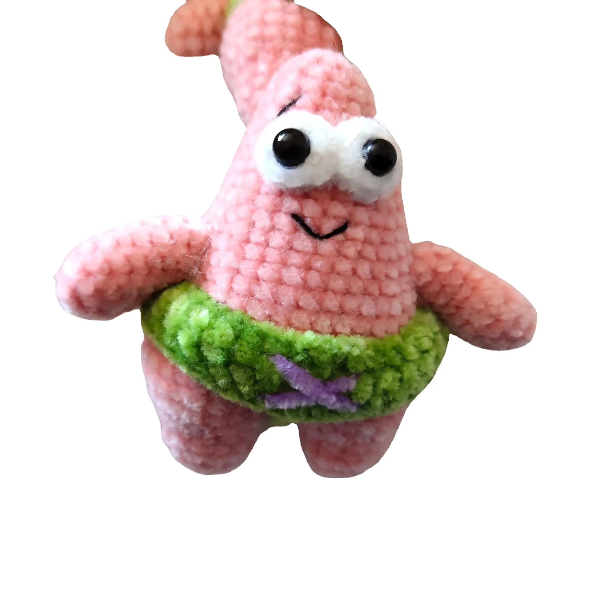 Mini Starfish Handmade Crochet Knitted Small Doll Pendants Kawaii Things Gift Diy Accesseries