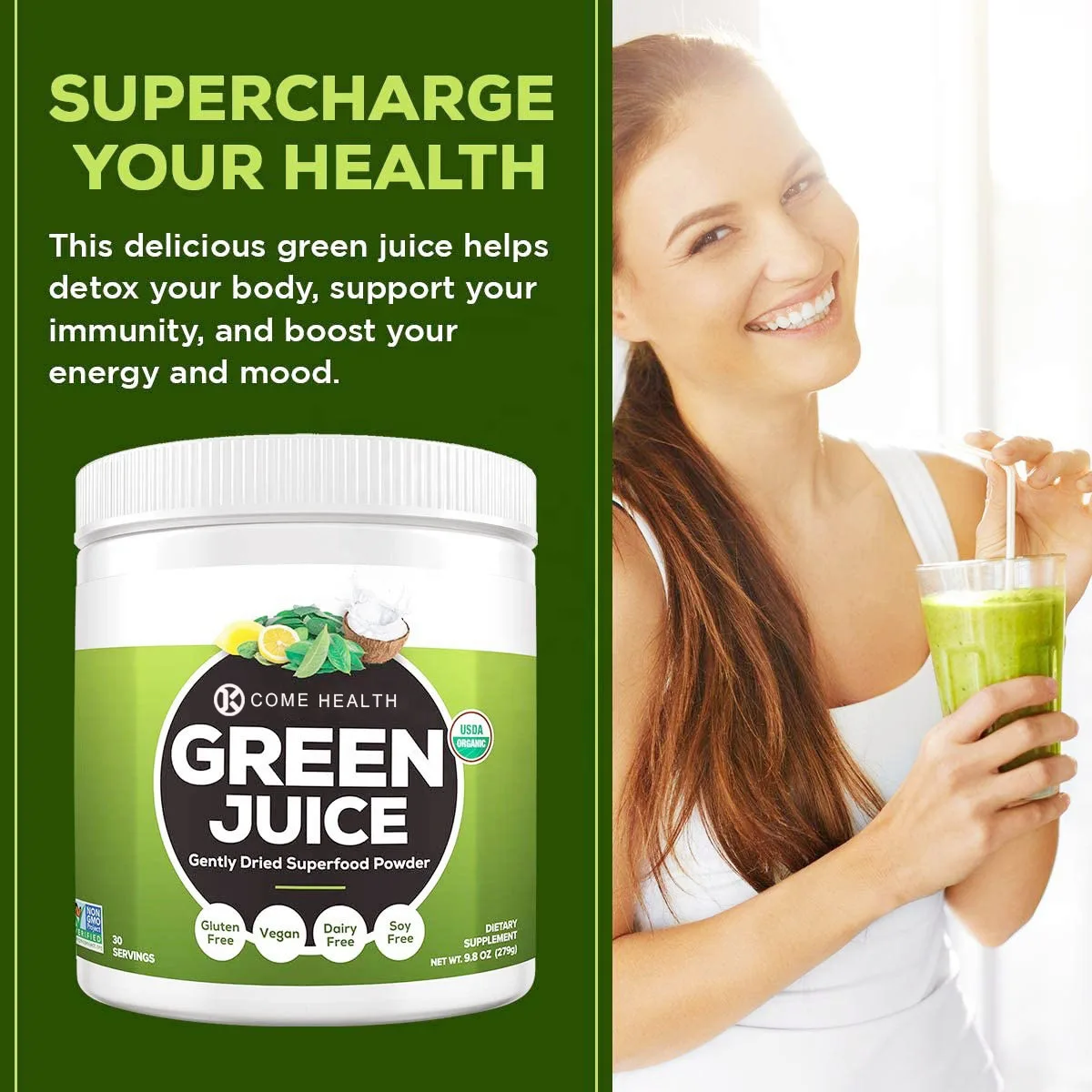 Customized MTC Oil Keto Collagen Powder for adults Suger Free Stevia Extract for Weight Loss Ketogenic Powder with coconut