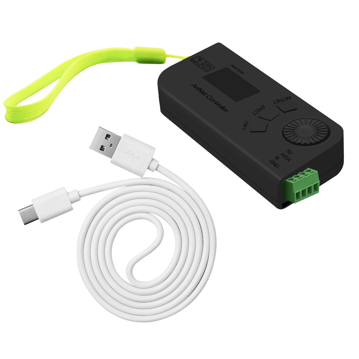 Battery powered wireless controller AN104 Artnet SPI Wireless Controller for Led light Artnet DMX stage lighting