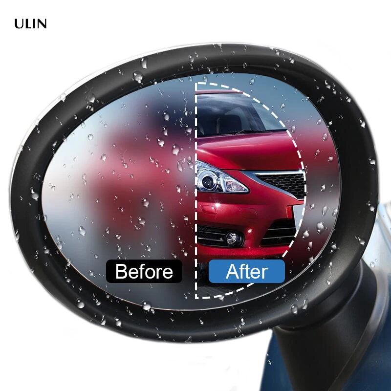 Factory Direct Sell Auto Car Rearview Mirror Anti Fog Film, Chinese Manufacturers Car Rearview Mirror Rainproof Film