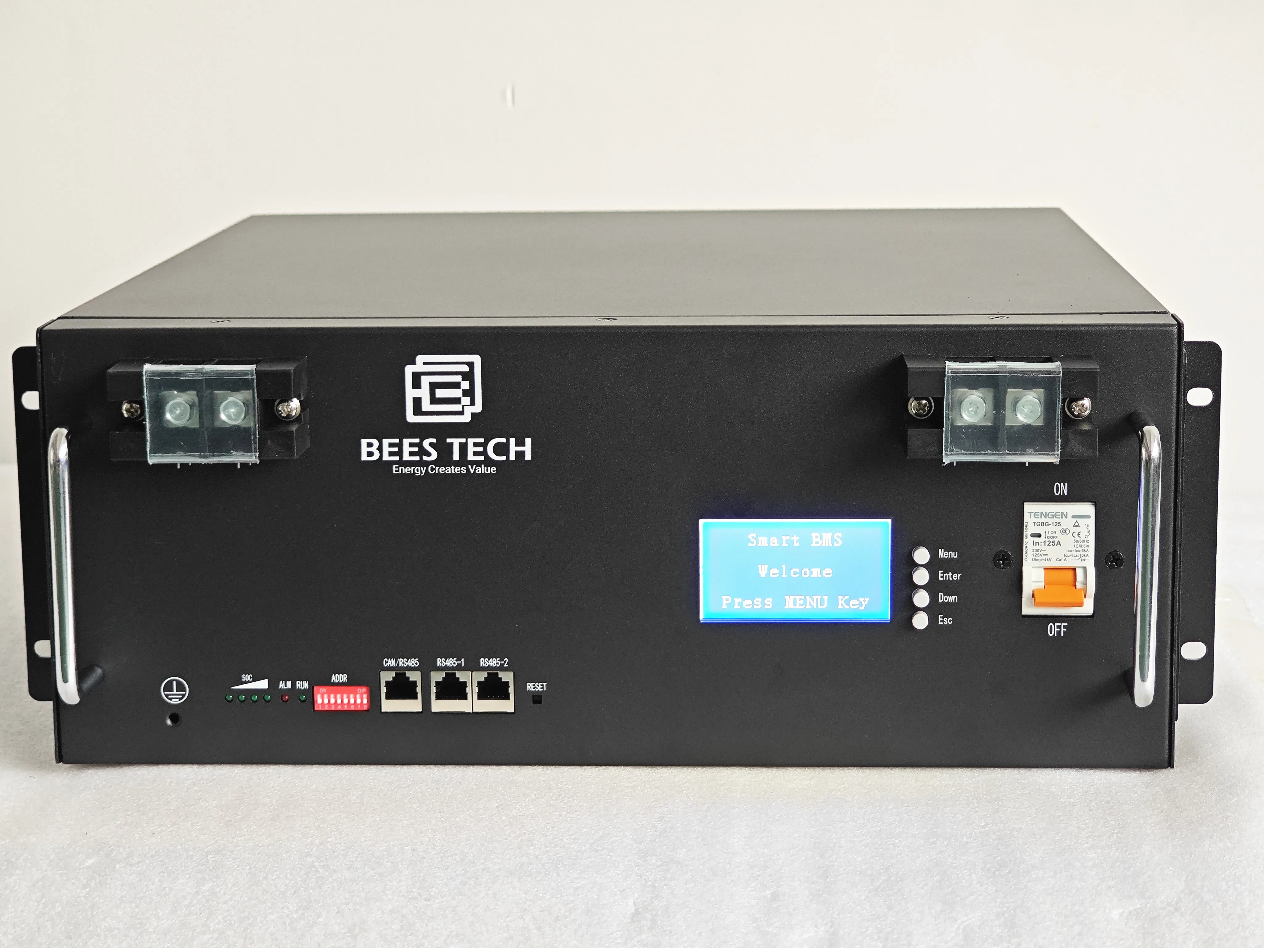 Lifepo4 battery rack 32 parallel 51.2v 48v 200ah battery 20kw hybrid solar system batterie solaire lithium offgrid solar kit