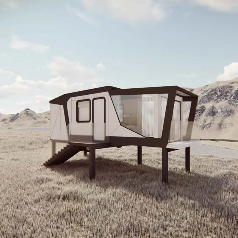 Luxury Space Glacier Cabin Hotel Unit No Installation Mobile Office tiny Home