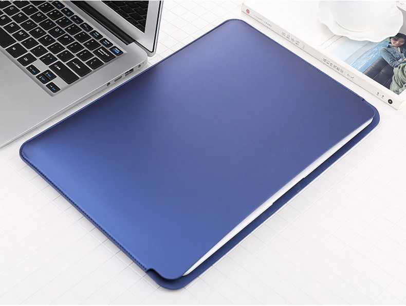 
Waterproof Premium PU Leather Sleeve Cover Cases for MacBook Air 13 inch (2017 version) 
