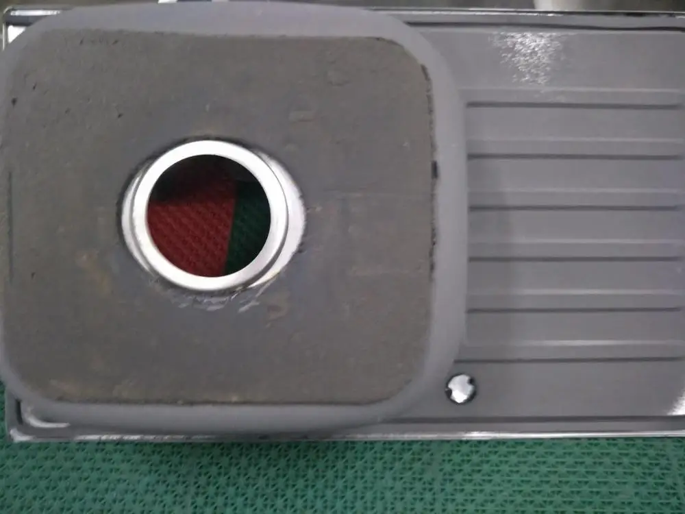 LS-7540B1 одинарная чаша с пластиной сливная доска недорогие кухонные раковины из нержавеющей стали 304
