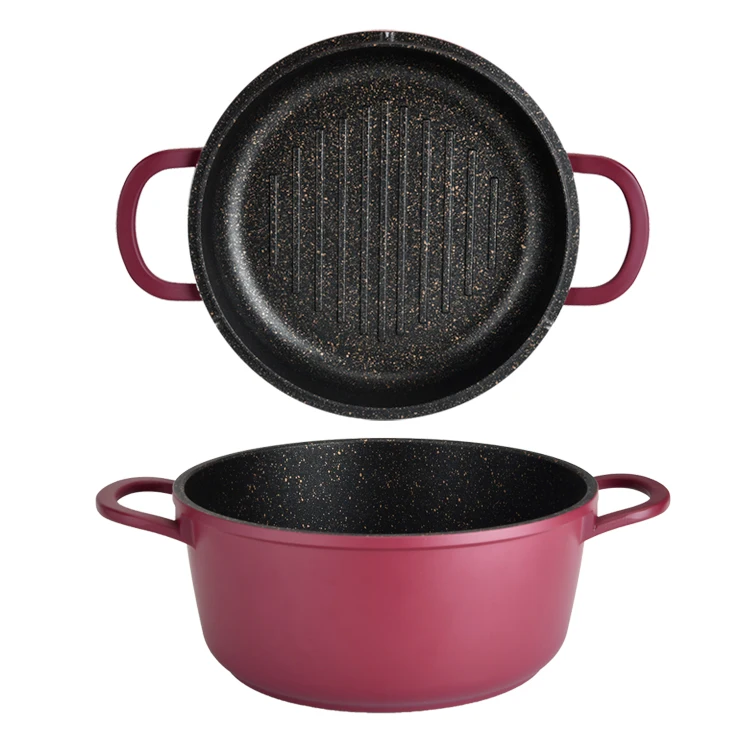 High Quality Kitchenware Cooking Non Stick Pots and Pans Nonstick Casserole