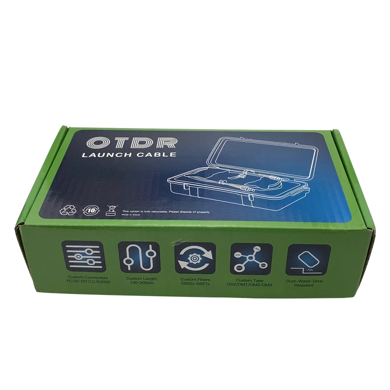 cable de extension launch Fiber Optical OTDR tester Launch Cable Box