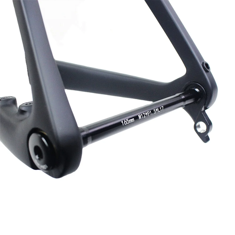 Winowsports Bicycle Accessories of Thru Axle Skewer 100*12mm &142*12mm For Carbon Road Disc Brake Frame/ Gravel Frame/ MTB Frame