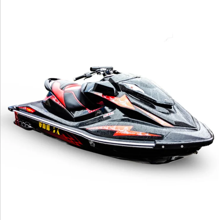 
Jet Ski Speed Boat Double High-speed Electric Assault Boat Scenic Sea Sports Pleasure Boat 