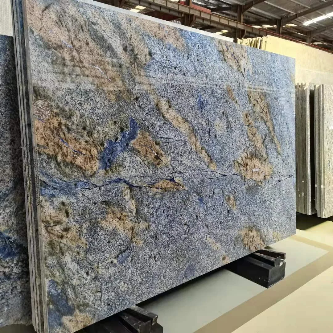 Luxury Brazilian Azul Bahia  blue granite Quartzite price