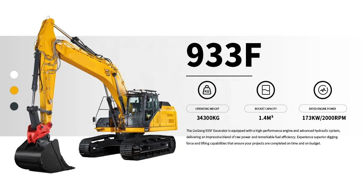 Новый бренд 33-тонный экскаватор 933E 933F Cummins двигатель лучший китайская фабрика прямая продажа зубчатый подшипник сердечник мотора насоса